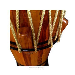 Atabaque tuning in string and wedge, capoeira, percussion and cults